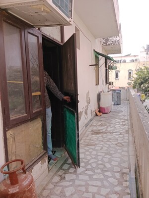 Balcony in 3 BHK Builder Floor at Ashoka Enclave – for Sale