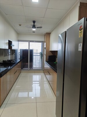 Kitchen in 4 BHK Apartment at Bombay Realty Island City Center, Wadala – for Rent