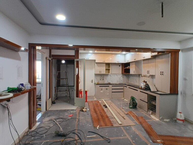 Kitchen, makuta-my-space-2 3 Bedroom 1870 Sq.Ft. Apartment In Bachupally Hyderabad 9379377