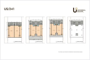 Floor Plan in  Shop at Auric Universal Square, Sector 79 – for Sale