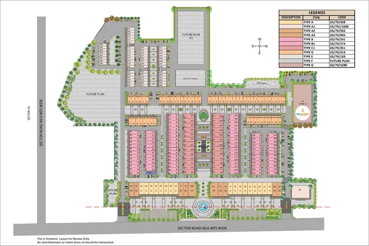 Master Plan, auric-universal-square Commercial Shop 1099 Sq.Ft. In Sector 79 Faridabad 9379515