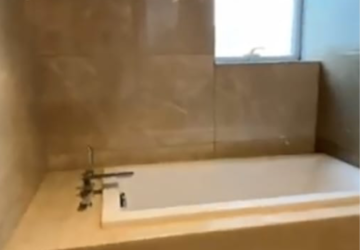 Bathroom in 4 BHK Apartment at Bombay Realty Island City Centre II, Spring Mill Complex – for Rent