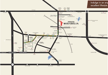 2 BHK Apartment – Map Location View at Pavani Mirabilia, Whitefield - for Sale
