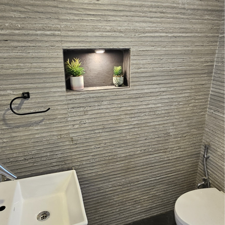 Bathroom, vile parle east 3 Bedroom 1025 Sq.Ft. Apartment In Vile Parle East Mumbai 9379596