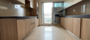 Kitchen in 4 BHK Apartment at Bombay Realty Island City Centre II, Spring Mill Complex – for Rent