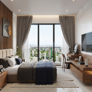 Living Room in 2 BHK Apartment at Wadala – for Sale