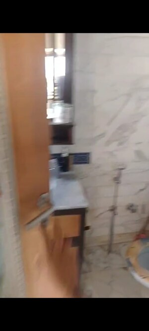 Bathroom in 3 BHK Apartment at Frank Villa Apartment, Vile Parle East – for Rent