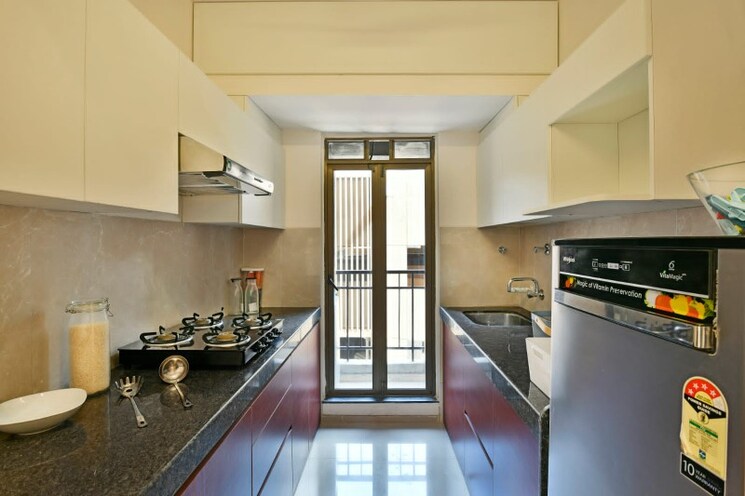 Kitchen, paradise-towers-mumbra 2 Bedroom 930 Sq.Ft. Apartment In Mumbra Thane 9379630