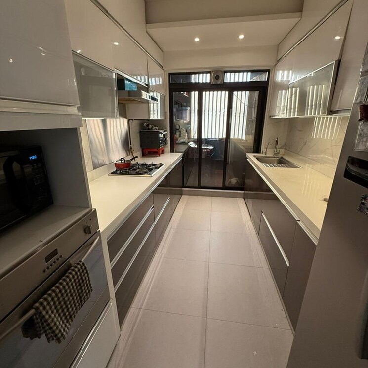 Kitchen, juhu 3 Bedroom 2200 Sq.Ft. Apartment In Juhu Mumbai 9380226