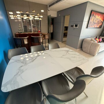 Living Room in 3 BHK Apartment at Juhu – for Sale