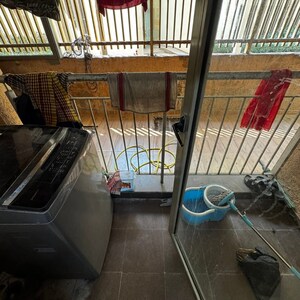 Balcony in 1.5 BHK Apartment at Lodha Splendora, Bhayandarpada – for Rent