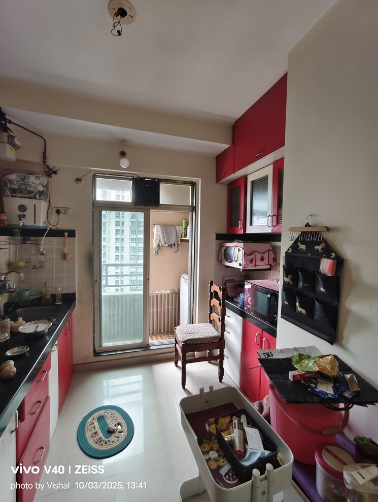 Kitchen, mahavir-kalpavruksha 1 Bedroom 450 Sq.Ft. Apartment In Ghodbunder Road Thane 9380344