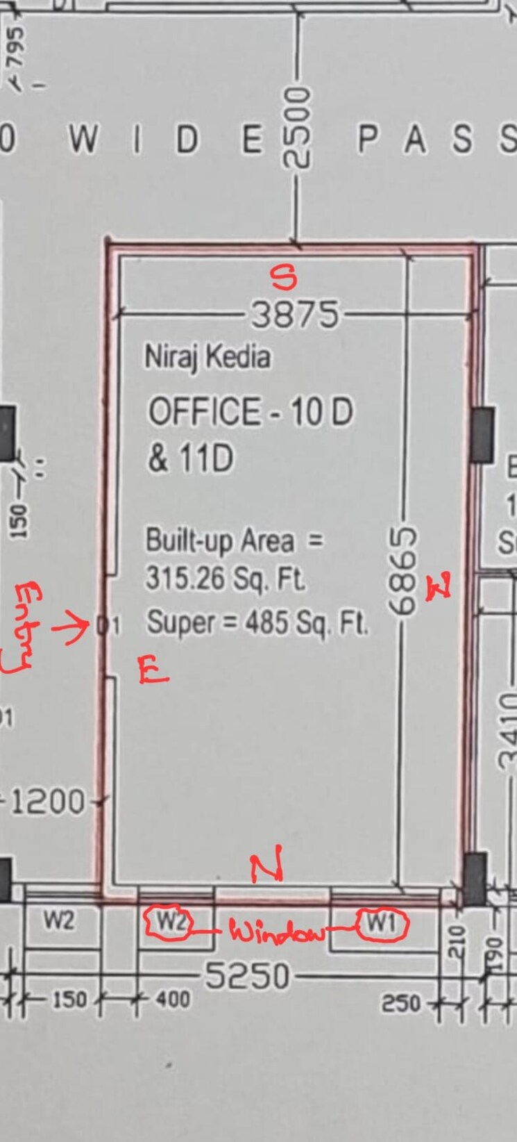 Map Location, bbd bagh Commercial Office Space 520 Sq.Ft. In Bbd Bagh Kolkata 9380330