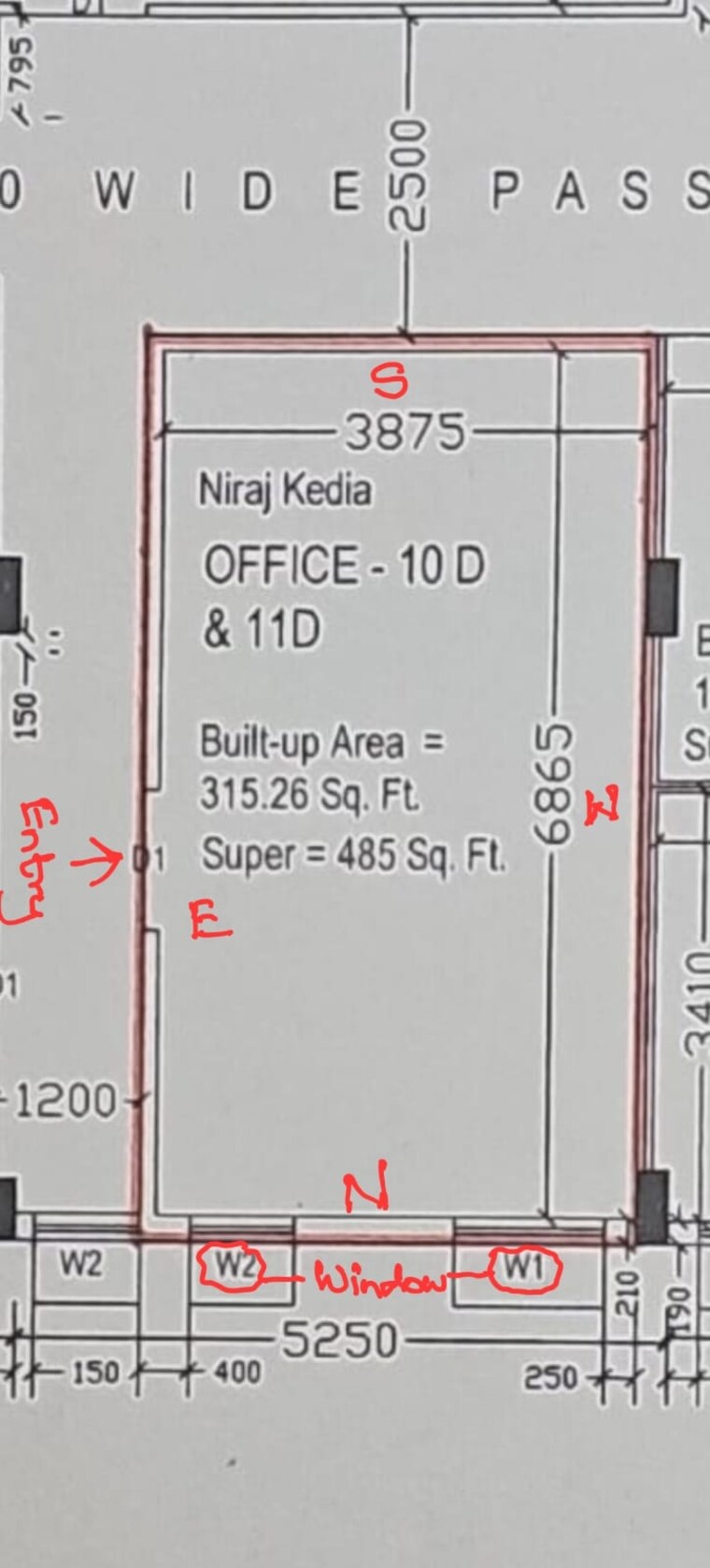 Map Location, bbd bagh Commercial Office Space 520 Sq.Ft. In Bbd Bagh Kolkata 9380330