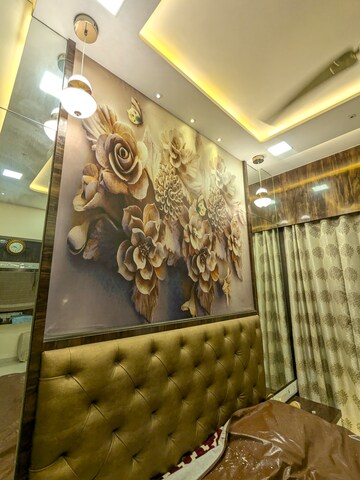 Master Bedroom in 3 BHK Apartment at Gurukrupa Marina Enclave, Malad West – for Sale