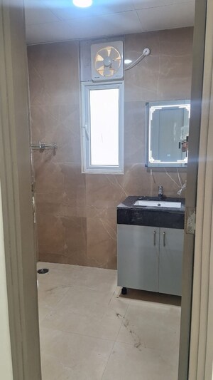 Bathroom in 3.5 BHK Builder Floor at Smart World Gems, Sector 89 – for Rent