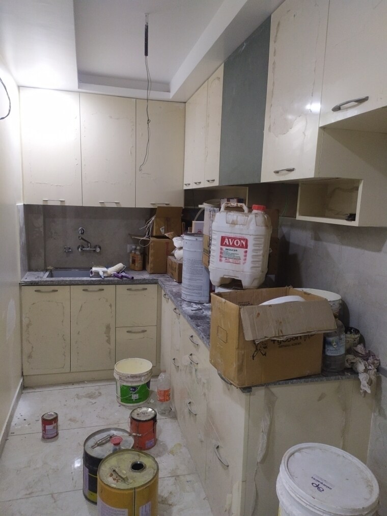 Kitchen, kalkaji 2 Bedroom 900 Sq.Ft. Builder Floor In Kalkaji Delhi 9380360
