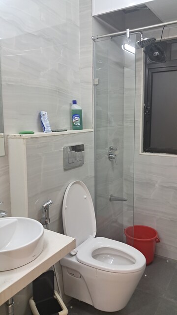 Bathroom in 2 BHK Apartment at Dosti Eastern Bay, Wadala – for Rent