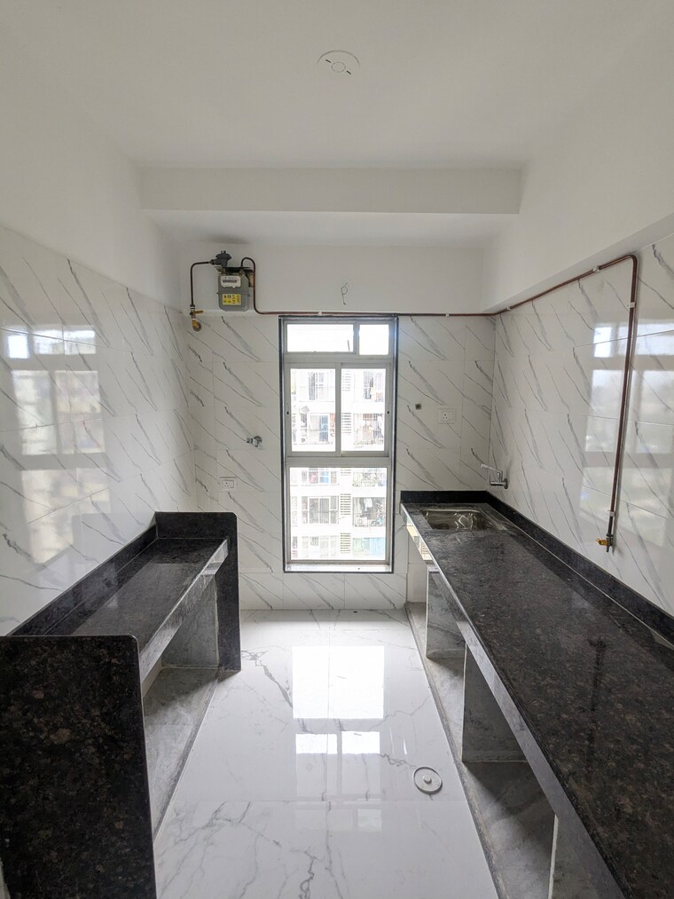 Kitchen, dharti-pressidio 1 Bedroom 428 Sq.Ft. Apartment In Kandivali West Mumbai 9380366