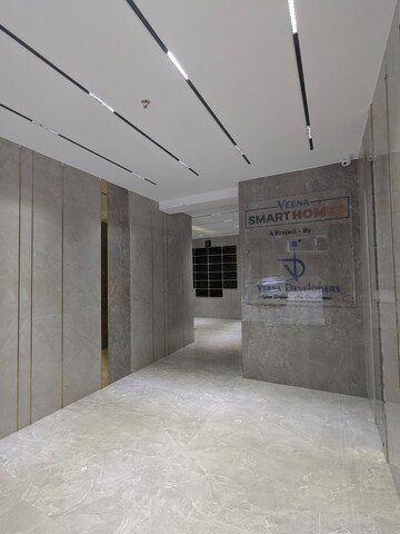 Building Lobby in 1 BHK Apartment at Veena Smart Homes, Kandivali West – for Sale