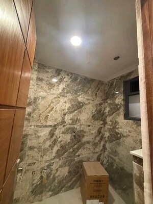 Bathroom in 2 BHK Builder Floor at Chattarpur – for Rent