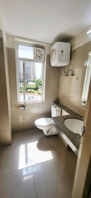 Bathroom in 4 BHK Apartment at Emaar Palm Hills, Sector 77 – for Rent