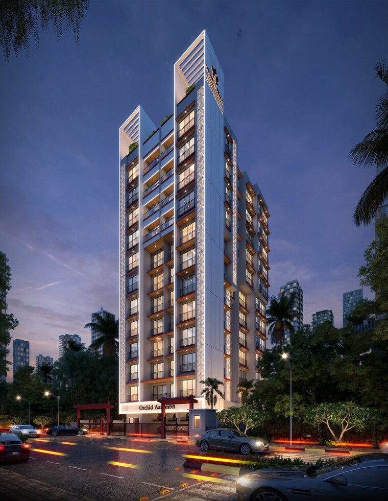 Exterior View, orchid-aarambh 2 Bedroom 549 Sq.Ft. Apartment In Ambivali Mumbai 9380467