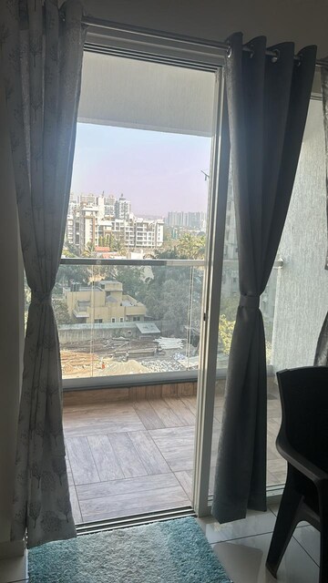Balcony in 2 BHK Apartment at VJ YashOne Infinitee, Tathawade – for Rent