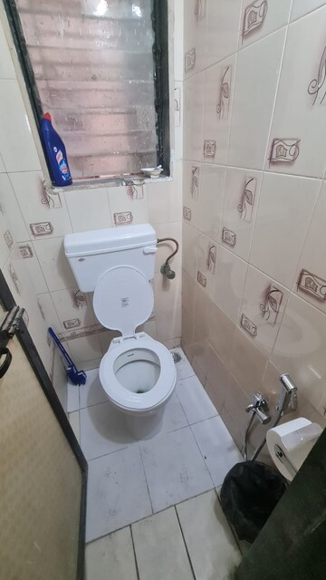 Bathroom in 1 BHK Apartment at Mahavir Shradha, Kharghar Sector 7 – for Rent