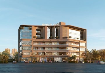 Shop – Exterior View View at Shilp One , Shilaj - for Sale