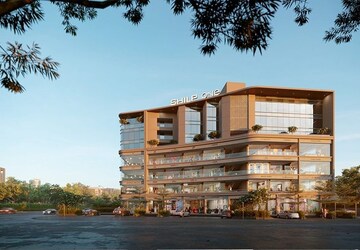 Shop – Exterior View View at Shilp One , Shilaj - for Sale