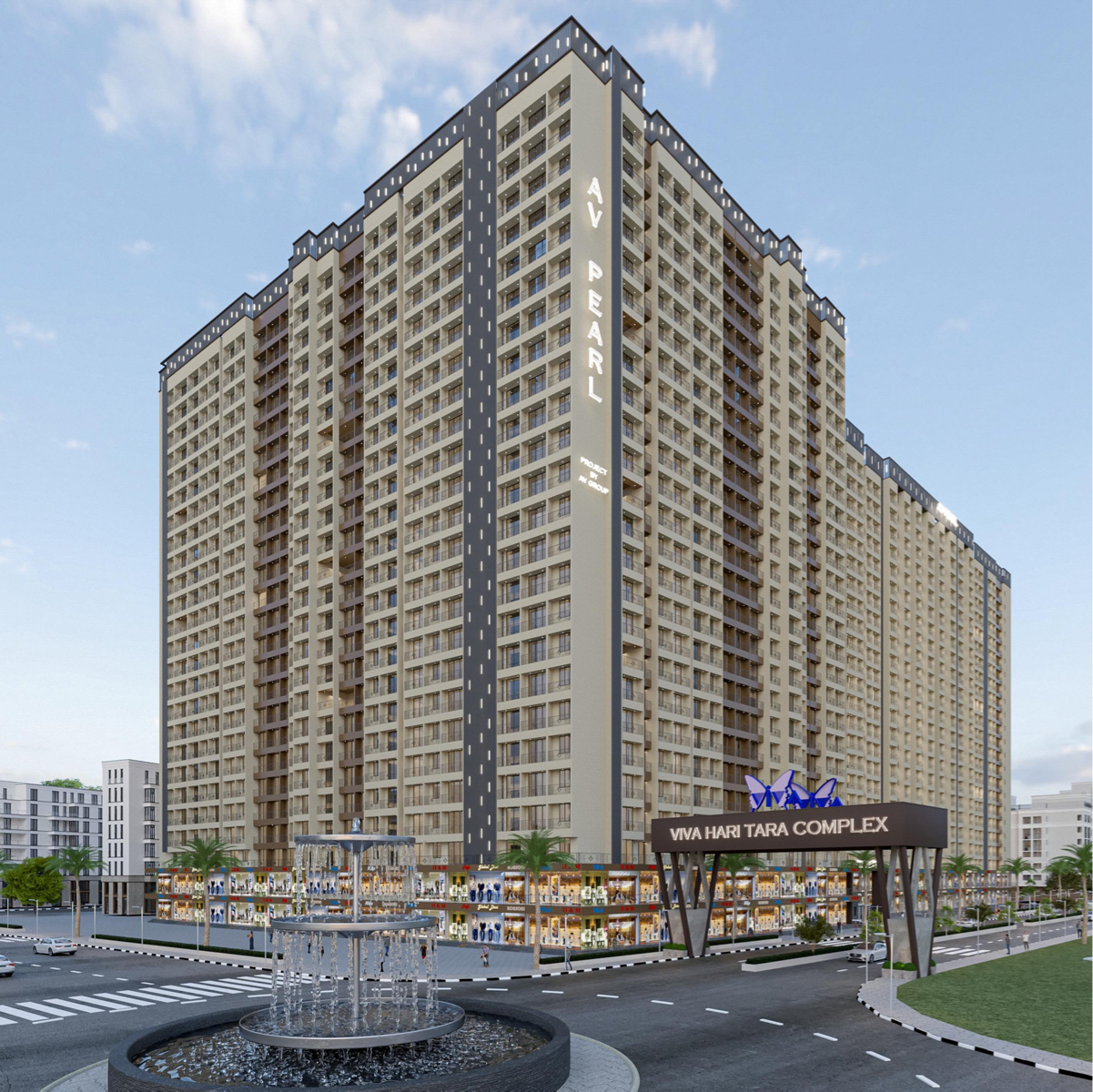 2 BHK Apartment For Sale in AV Pearl