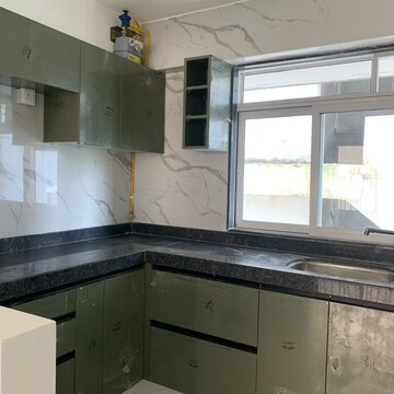 Kitchen in 2 BHK Apartment at Nisar Rajal Veer Abhimanyu CHS, Kastur Park – for Rent