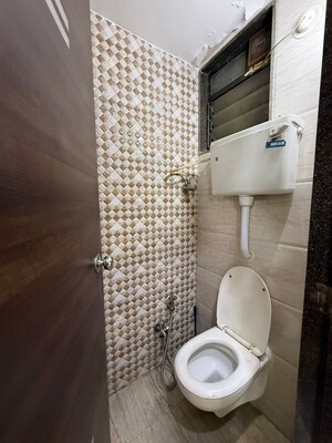 Bathroom in 1 BHK Apartment at Seawoods – for Rent