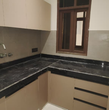 Kitchen in 1 BHK Builder Floor at Saket – for Rent