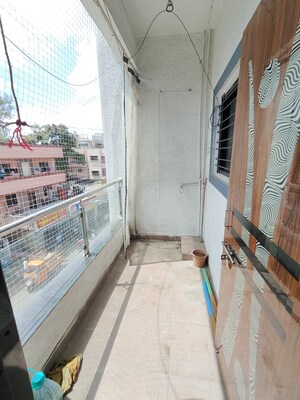 Building Lobby in 1 BHK Builder Floor at Wadgaon Sheri – for Rent