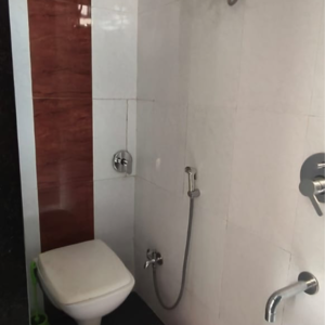 Bathroom in 1 BHK Apartment at Green Square, Pratha Pushp Society – for Sale