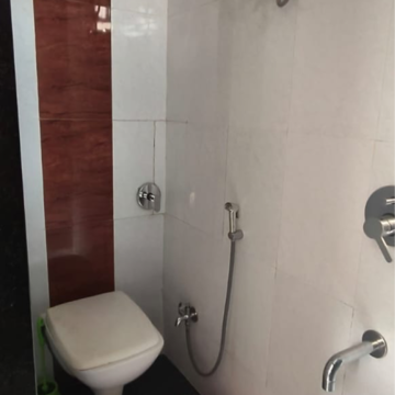 Bathroom in 1 BHK Apartment at Green Square, Pratha Pushp Society – for Sale