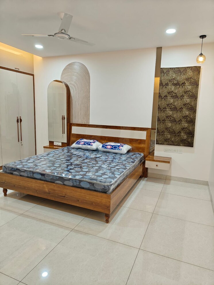 Bedroom, golf-edge 3 Bedroom 2108 Sq.Ft. Apartment In Gachibowli Hyderabad 9380954