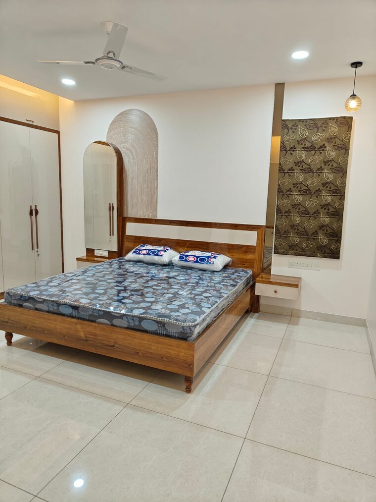 Bedroom, golf-edge 3 Bedroom 2108 Sq.Ft. Apartment In Gachibowli Hyderabad 9380954