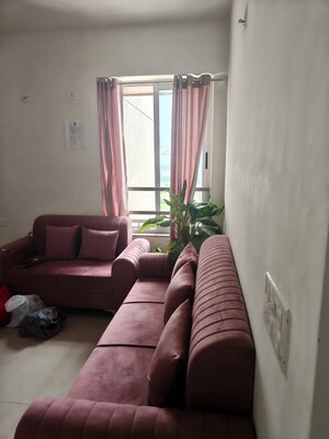 Living Room in 3 BHK Apartment at Shela – for Rent