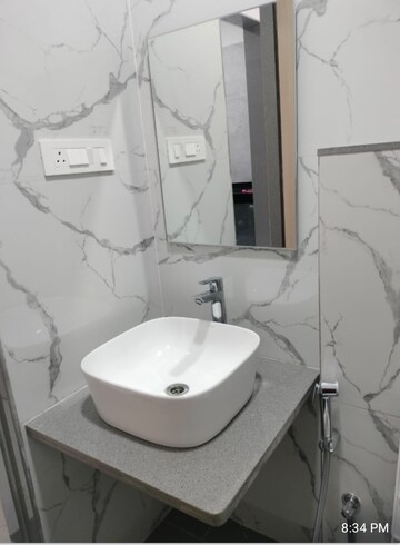 Bathroom in 2 BHK Apartment at Tricity Montview, Sanpada – for Rent