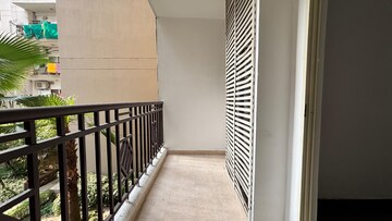 Balcony in 3 BHK Apartment at Gaur Saundaryam, Tech Zone 4 Greater Noida – for Rent