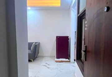 Master Bedroom in 1 BHK Builder Floor at Freedom Fighters Enclave – for Rent