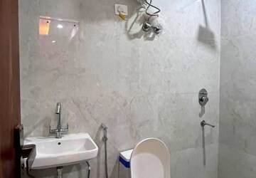 Bathroom in 1 BHK Builder Floor at Freedom Fighters Enclave – for Rent