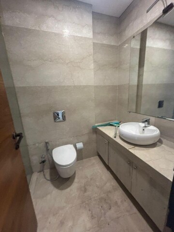 Bathroom in 3 BHK Apartment at Omkar 1973, Worli – for Rent