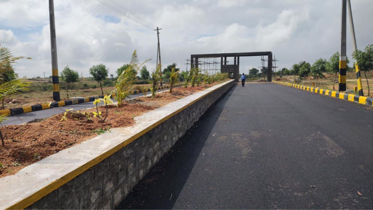 Exterior View, siri-mahagiri-golden-city-new  150 Sq.Yd. Plot In Yacharam Hyderabad 9381049