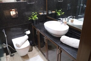 Attached Bathroom in 3 BHK Apartment at Saket – for Rent