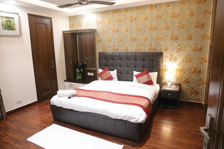 Bedroom, saket 3 Bedroom 2000 Sq.Ft. Apartment In Saket Delhi 9381046