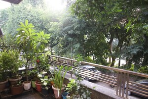 Balcony in 3 BHK Apartment at Saket – for Rent